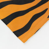 Couverture Polaire Motif de tigre (Coin)