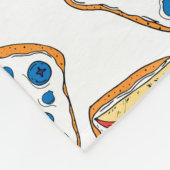 Couverture Polaire Motif de toast (Coin)