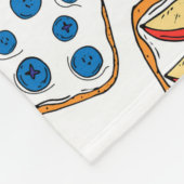 Couverture Polaire Motif de toast (Coin)