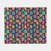 Couverture Polaire Motif de transport d'océan (Devant (Horizontal))