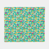 Couverture Polaire Motif de triangles (Devant (Horizontal))