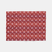Couverture Polaire motif de vacances de Noël (Devant (Horizontal))