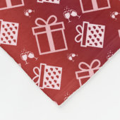 Couverture Polaire motif de vacances de Noël (Coin)