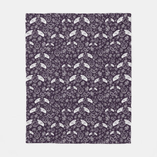 Couverture Polaire Motif de "vaudou"