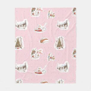Couverture Polaire Motif de vignette de Noël à Whoville