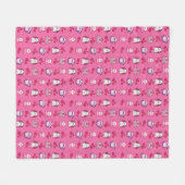 Couverture Polaire Motif de Webkinz Valentine (Devant (Horizontal))
