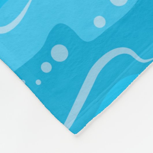 Couverture Polaire Motif de yacht Neon (Coin)