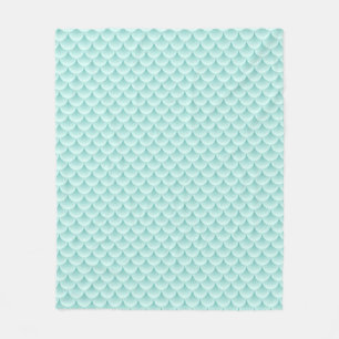 Couverture Polaire Motif d'échelles de poissons