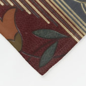 Couverture Polaire Motif Décor Avec Fleur Et Flèche (Coin)