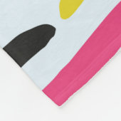 Couverture Polaire Motif décoratif géométrique Abstrait sans couture  (Coin)