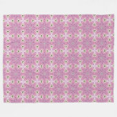 Couverture Polaire Motif décoratif violet (Devant (Horizontal))