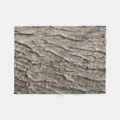 Couverture Polaire Motif d'écorce (Devant (Horizontal))