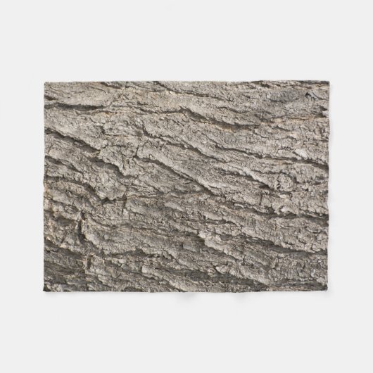 Couverture Polaire Motif d'écorce (Devant (Horizontal))