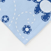 Couverture Polaire Motif d'édredon de bébé (Coin)
