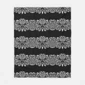Couverture Polaire Motif dentelle (Devant)