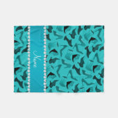 Couverture Polaire Motif des chaussures des femmes nommées (Devant (Horizontal))