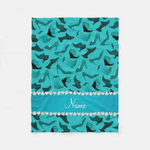 Couverture Polaire Motif des chaussures des femmes nommées