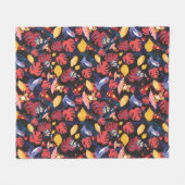 Couverture Polaire Motif des grenouilles d'amants (Devant (Horizontal))