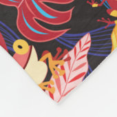 Couverture Polaire Motif des grenouilles d'amants (Coin)
