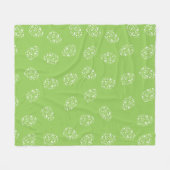 Couverture Polaire Motif des oeufs de Pâques (Devant (Horizontal))