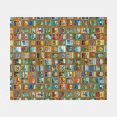 Couverture Polaire Motif des parcs nationaux (Devant (Horizontal))