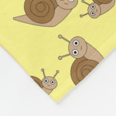 Couverture Polaire Motif d'escargot (Coin)