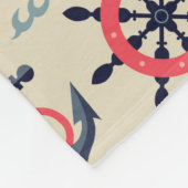 Couverture Polaire Motif d'espèce marine (Coin)