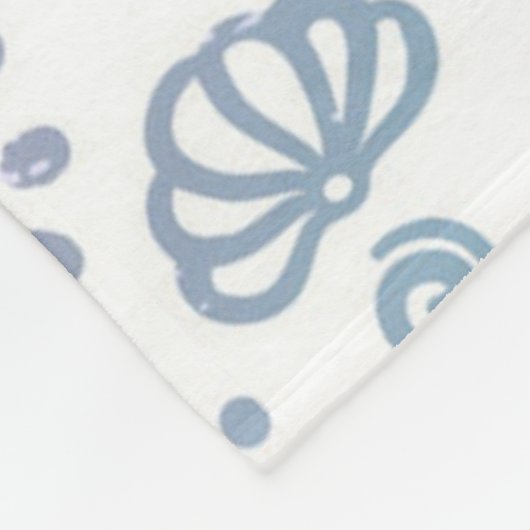 Couverture Polaire Motif d'été (Coin)