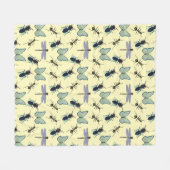 Couverture Polaire Motif d'été (Devant (Horizontal))