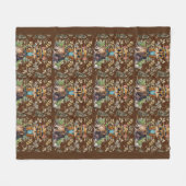 Couverture Polaire Motif détective numérique (Devant (Horizontal))