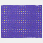 Couverture Polaire Motif d'étoile coloré (Devant (Horizontal))