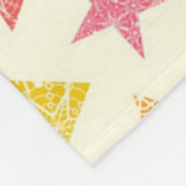 Couverture Polaire Motif d'étoiles (Coin)