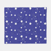 Couverture Polaire Motif d'étoiles (Devant (Horizontal))