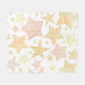 Couverture Polaire Motif d'étoiles (Devant (Horizontal))