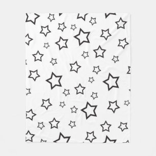 Couverture Polaire Motif d'étoiles