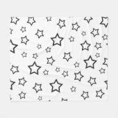 Couverture Polaire Motif d'étoiles (Devant (Horizontal))