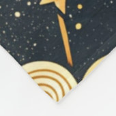 Couverture Polaire Motif d'étoiles de constellation céleste (2) (Coin)