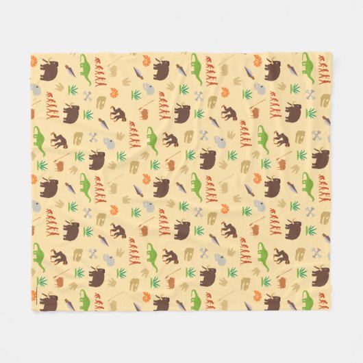 Couverture Polaire Motif d'évolution (Devant (Horizontal))