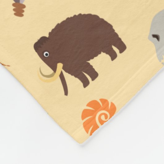 Couverture Polaire Motif d'évolution (Coin)