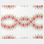 Couverture Polaire Motif Diamond Swirl (Devant (Horizontal))