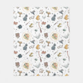 Couverture Polaire Motif d'icônes HARRY POTTER™ (Devant)
