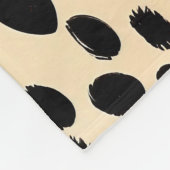 Couverture Polaire Motif d'impression Cheetah (Coin)
