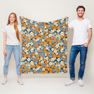 Couverture Polaire Motif Ditsy Flowers
