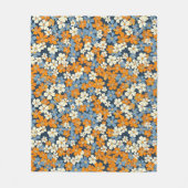 Couverture Polaire Motif Ditsy Flowers (Devant)