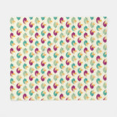 Couverture Polaire Motif d'oiseaux (Devant (Horizontal))