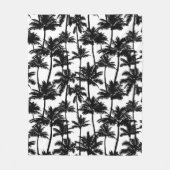 Couverture Polaire Motif d'ombre Palm Tree (Devant)