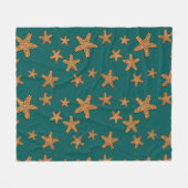 Couverture Polaire Motif d'orangé (Devant (Horizontal))