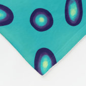 Couverture Polaire Motif d'orbitales atomiques de chimie organique (Coin)