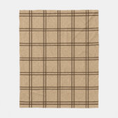 Couverture Polaire Motif double (Devant)