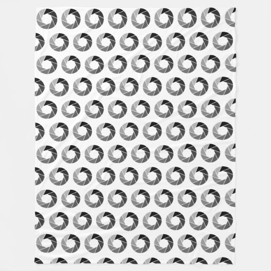 Couverture Polaire Motif d'ouverture - Tons (Devant)